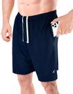 Shorts esportivos masculinos NY Threads Quick Dry Large Navy