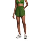 Shorts Evasê Em Viscose Cintura Média Dzarm