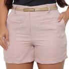 Shorts Feminino Alfaiataria Chloe Cinto e Bolso Moda Shorts Feminino Alfaiataria Chloe Cinto e Bolso Moda