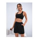 Shorts feminino de treino Dry Fit Para Academia esportivo casual Tecido Ceda Leve e Gelado