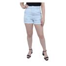 Shorts Feminino Disparate Jeans Claro Laser - 44055 Shorts Feminino Disparate Jeans Claro Laser - 44055