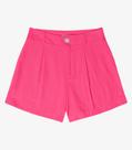 Shorts Feminino Em Linho Endless Rosa
