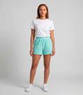 Shorts Feminino Em Plush Infinita Cor Azul