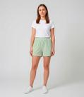 Shorts Feminino Em Plush Infinita Cor Verde