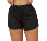 Shorts feminino individual malha canelada conforto para o seu dia qualidade premium uso casual