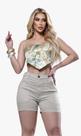 Shorts Feminino Justo ao Corpo Ri19 Jeans Lançamento! Shorts Feminino Justo ao Corpo Ri19 Jeans Lançamento!
