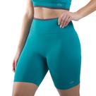Shorts Feminino My Fitness Básico Petroleo Grey Marcio May Sports