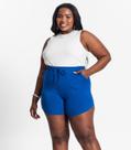 Shorts Feminino Plus Size Secret Glam Azul Shorts Feminino Plus Size Secret Glam Azul