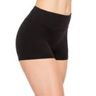 Shorts femininos ALWAYS Workout Yoga pretos Petite 3X Small Shorts femininos ALWAYS Workout Yoga pretos Petite 3X Small