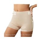 Shorts Femininos De Cintura Alta Em Seda Gelada Antiatrito, Calcinha De Segurança Sem Costura Para