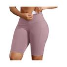 Shorts Femininos De Cor Sólida Para Treino Com Efeito Levanta Bumbum, 3 Bolsos, Elástico, Para Shorts Femininos De Cor Sólida Para Treino Com Efeito Levanta Bumbum, 3 Bolsos, Elástico, Para