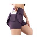 Shorts Femininos De Corrida De Secagem Rápida Com Cintura Elástica E Bolsos Para Esportes E Yoga Shorts Femininos De Corrida De Secagem Rápida Com Cintura Elástica E Bolsos Para Esportes E Yoga