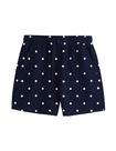 Shorts femininos HOCANDY com estampa de bolinhas e cintura elástica com bolsos Shorts femininos HOCANDY com estampa de bolinhas e cintura elástica com bolsos