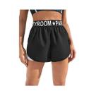 Shorts Femininos Leves E Respiráveis Para Corrida, Treino E Fitness Com Estampa De Letras