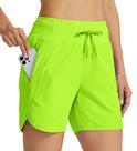 Shorts femininos Willit, atléticos, corrida, cintura alta, verdes, S Shorts femininos Willit, atléticos, corrida, cintura alta, verdes, S
