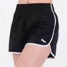 Shorts Fila Essential Floating Feminino Preto e Branco