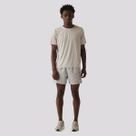 Shorts Fila Train 5 Cinza Claro e Prata Shorts Fila Train 5 Cinza Claro e Prata