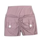Shorts Fitness Femininos Com Efeito Levanta Bumbum, Estilo Cargo, Secagem Rápida, Com Bolso, Para