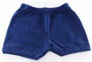 Shorts infantil bebê masculino pupa liso