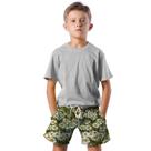 Shorts Infantil Bermuda Calção Praia Verão Flores Florida Margarida 92