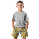 Shorts Infantil Bermuda Calção Praia Verão Flores Margarida Arte 183 Shorts Infantil Bermuda Calção Praia Verão Flores Margarida Arte 183