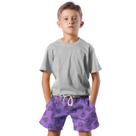 Shorts Infantil Bermuda Calção Praia Verão Gatos Funny Arte Fun 367