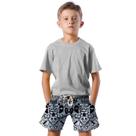 Shorts Infantil Bermuda Calção Praia Verão I Fear You Girl 321