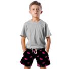 Shorts Infantil Bermuda Calção Praia Verão Melancia Watermelon Rosa 83 Shorts Infantil Bermuda Calção Praia Verão Melancia Watermelon Rosa 83