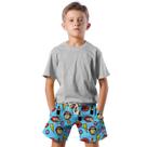 Shorts Infantil Bermuda Calção Praia Verão Pop Art Relâmpago Raios Cartoon Shorts Infantil Bermuda Calção Praia Verão Pop Art Relâmpago Raios Cartoon