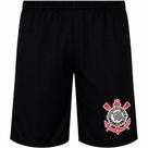 Shorts Infantil Corinthians Bermuda Calção All Black