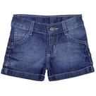 Shorts Infantil Look Jeans Básico Jeans - UNICA - 2 Shorts Infantil Look Jeans Básico Jeans - UNICA - 2