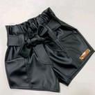 Shorts infantil menina material sintético estação