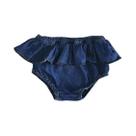 Shorts Jeans Bebê - Casual, com Bolsos - 0 a 24 Meses