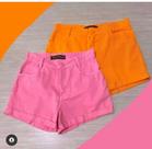 Shorts Jeans Colorido Curto Neon Short Shorts Jeans Colorido Curto Neon Short