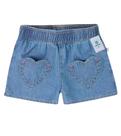 Shorts Jeans Coração Tam.3