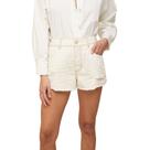 Shorts Jeans Cru Five Pockets Destroyed Puídos Morena Rosa