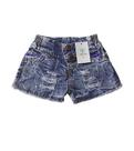 Shorts Jeans Destroyed Desfiado Tam.4