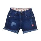 Shorts Jeans Feminino Bebê Infantil Tam. P ao 03 Shorts Jeans Feminino Bebê Infantil Tam. P ao 03
