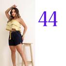 Shorts Jeans Feminino com Cordão e Fenda Lateral - Conforto e Estilo