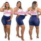 Shorts Jeans Grávida/Gestante Plus Size