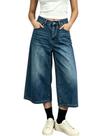 Shorts jeans Lafague Baggy Morts femininos Y2K Capri Blue Jeans