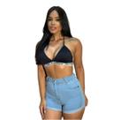 Shorts Jeans Moda Hot Pants Feminino Cintura Alta Shorts Jeans Moda Hot Pants Feminino Cintura Alta