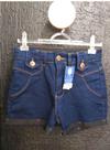 shorts jeans trad com elastano e barra virada