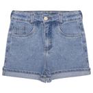 Shorts Juvenil Look Jeans Cós Alto Jeans