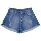 Shorts Juvenil Look Jeans Godê Jeans - UNICA - 4