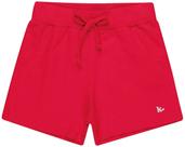 Shorts Kaiani em Moletom Touch com cadarço decorativo Menina - 105 Shorts Kaiani em Moletom Touch com cadarço decorativo Menina - 105