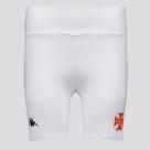 Shorts Kappa Vasco Supp Aimee Feminino Branco