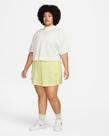 shorts larginho feminino plus saize amarelo tamanho g 3