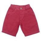 Shorts Look Jeans c/ Punho Collor - GOIABA - 04