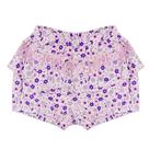 Shorts Look Jeans Floral Lilás - LILAS - P